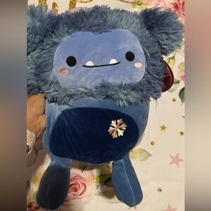 Squishmallows Blue Plush with Antlers